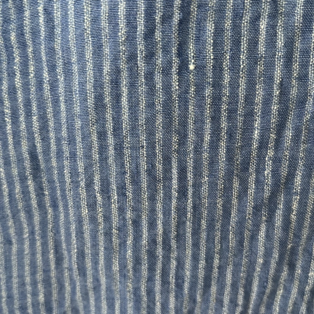 Flax linen button up tunic - Picture 3 of 5